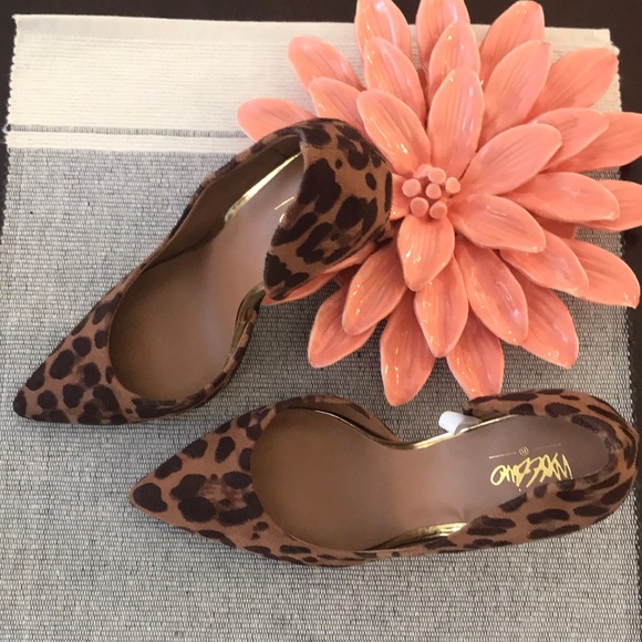 Mossimo Leopard Print Heels - Picture 2 of 4